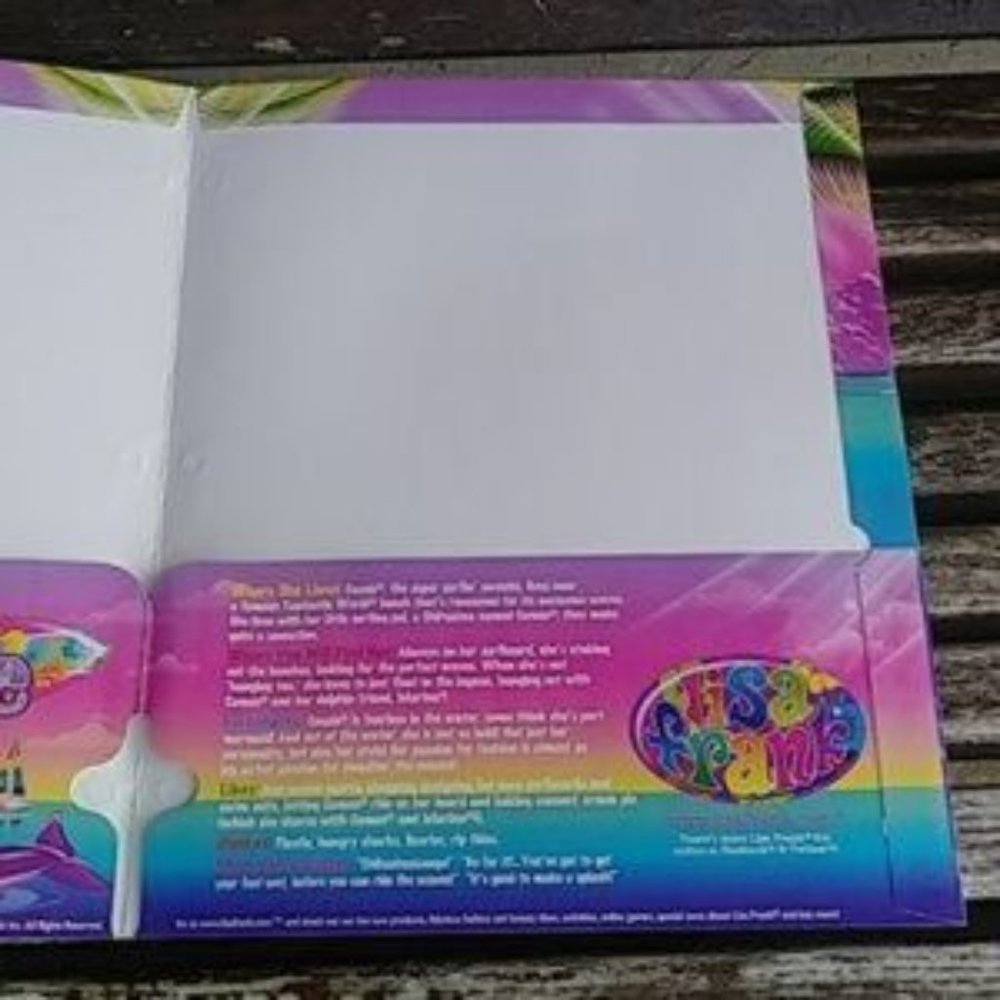 Lisa Frank Cassie School Folder - Picture 4 of 6